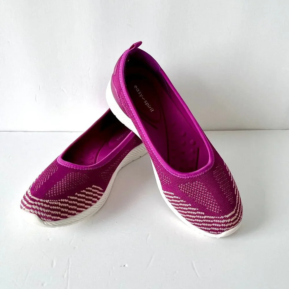 Easy Spirit Slip Ons Segeinee Shoes, Bright Pink, Size 7.5, NWOB! - Picture 4 of 13